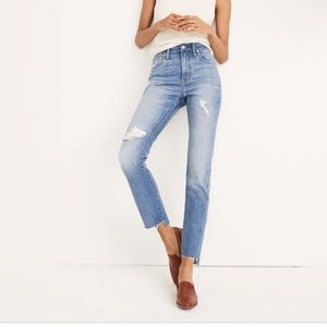 Made well high rise slim boyjean